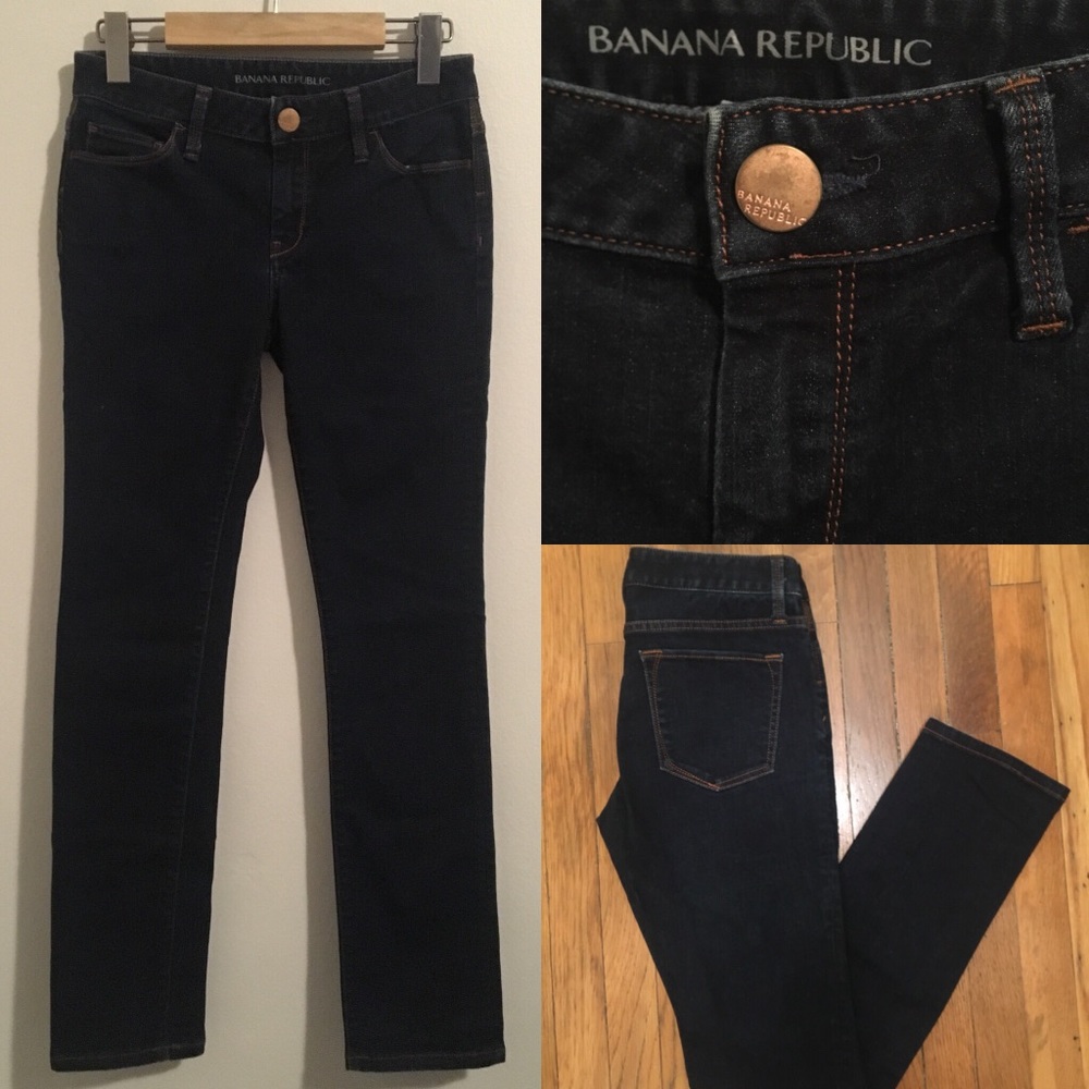BANANA REPUBLIC STRETCH SKINNY JEANS Sz 25P
